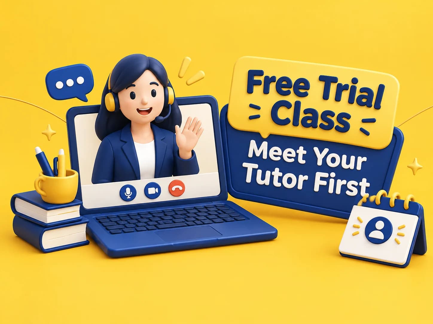 Trial Class Gratis: Temui Tutor Anda Lebih Dahulu